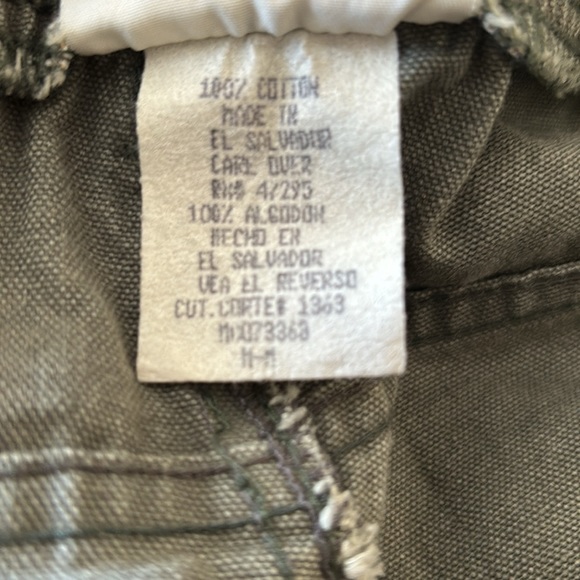 Vintage Jimmy’z pants Green women’s Medium Skate Surf Retro 90s Elastic waist - Picture 5 of 5